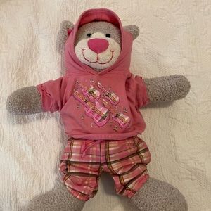 Build A Bear Two Piece Hoodie Outfit in good condition